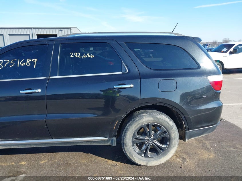 2013 DODGE DURANGO CREW - 1C4RDJDG8DC670019