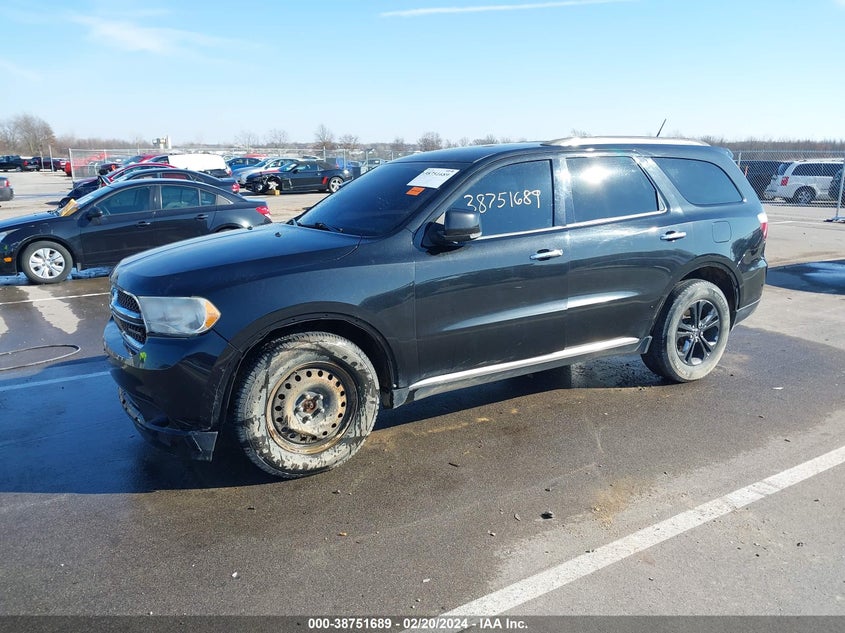 2013 DODGE DURANGO CREW - 1C4RDJDG8DC670019