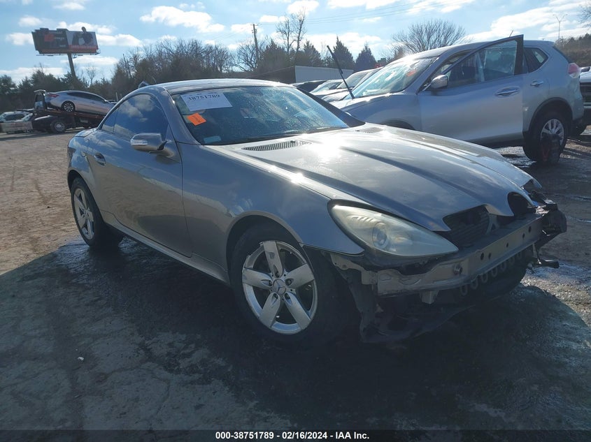 2007 Mercedes-Benz Slk 280 VIN: WDBWK54F97F166376 Lot: 38751789