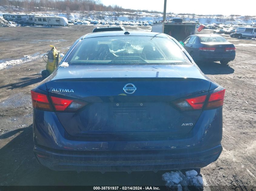 2020 Nissan Altima S Intelligent Awd VIN: 1N4BL4BW1LC130273 Lot: 38751937