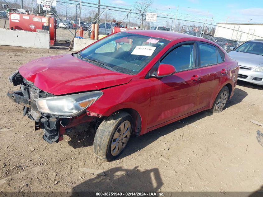 2018 Kia Rio S VIN: 3KPA24AB9JE050586 Lot: 40344420