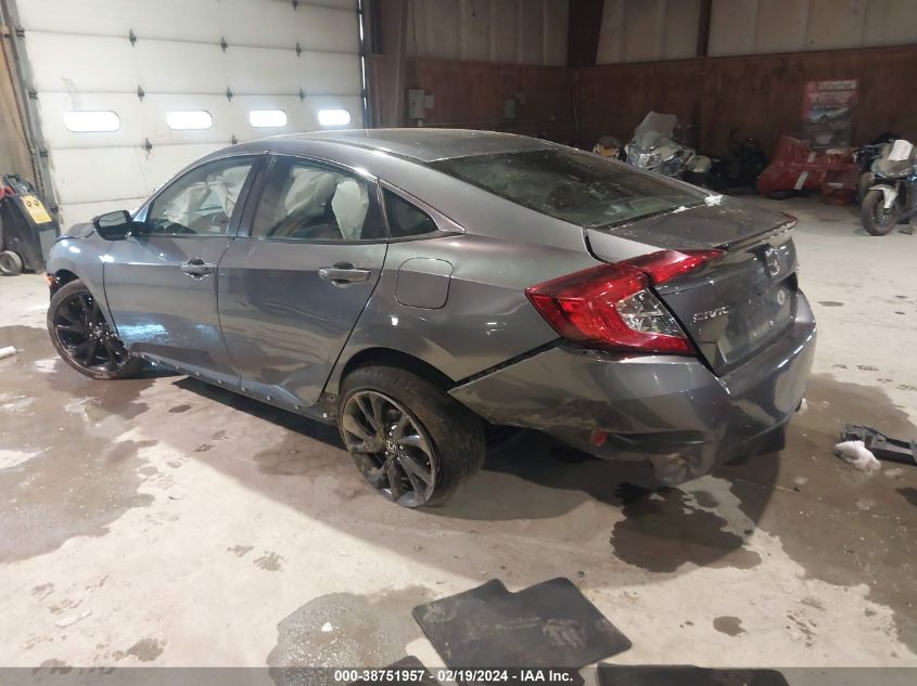 2019 Honda Civic Sport VIN: 2HGFC2F89KH545205 Lot: 38751957