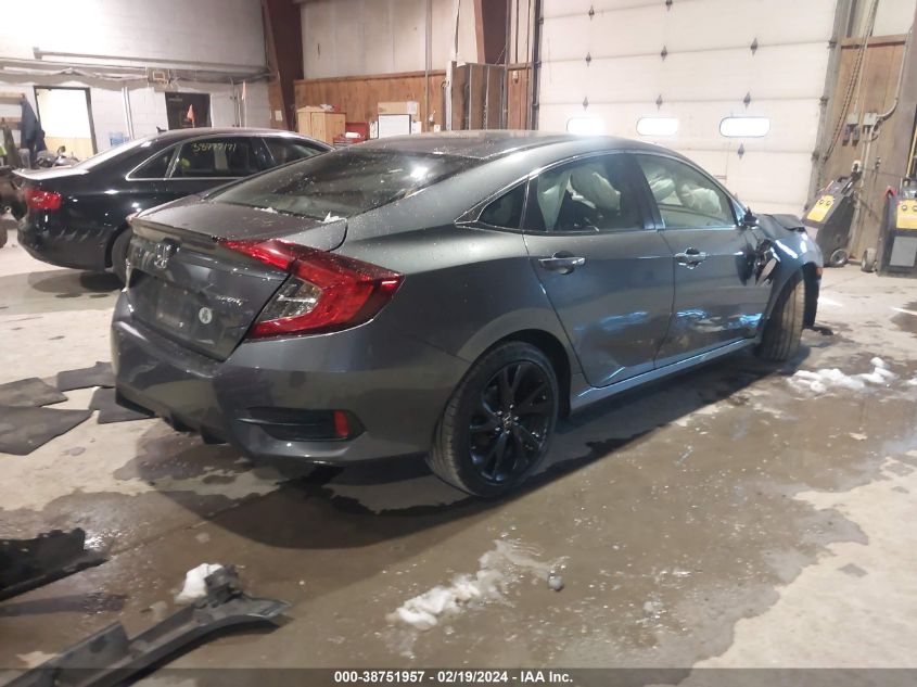 2019 Honda Civic Sport VIN: 2HGFC2F89KH545205 Lot: 38751957