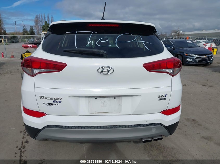 2017 HYUNDAI TUCSON LIMITED/SPORT AND ECO/SE - KM8J3CA21HU316679