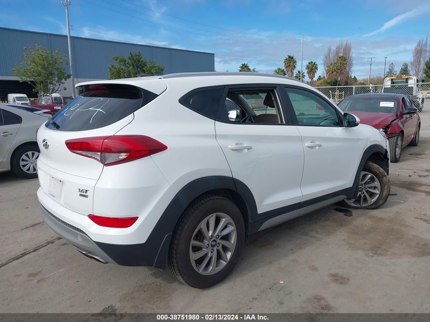 2017 HYUNDAI TUCSON LIMITED/SPORT AND ECO/SE - KM8J3CA21HU316679