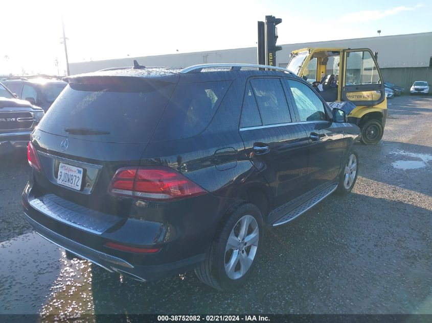 2017 Mercedes-Benz Gle 350 VIN: 4JGDA5JB4HA846659 Lot: 38752082