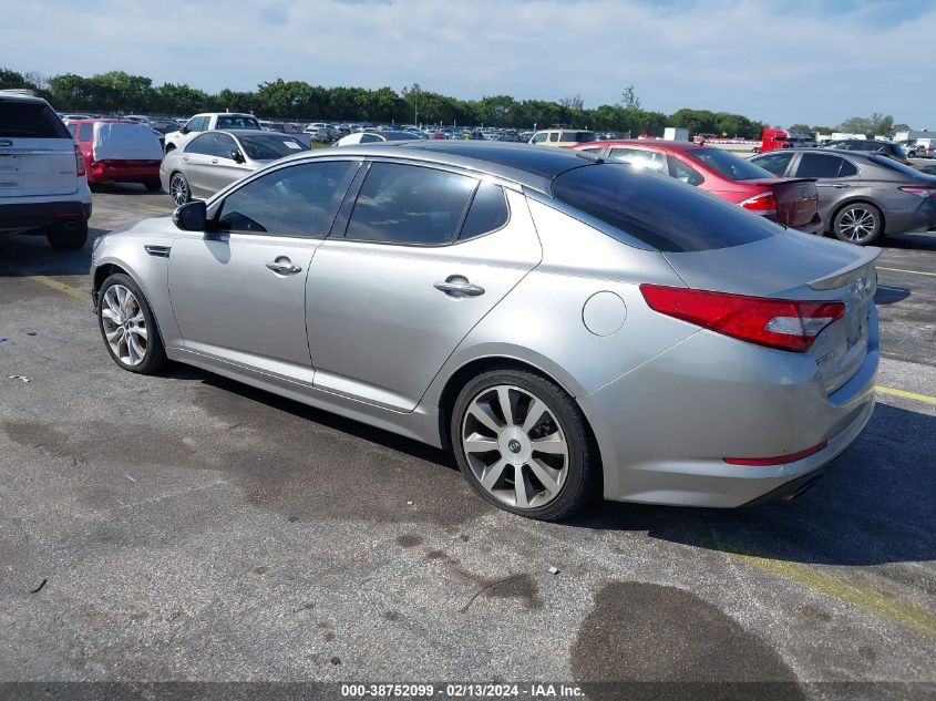 2013 Kia Optima Sx VIN: 5XXGR4A68DG221929 Lot: 38752099