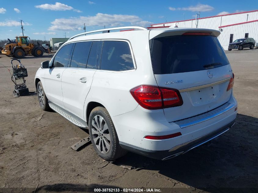 2019 Mercedes-Benz Gls 450 4Matic VIN: 4JGDF6EE6KB200973 Lot: 38824416