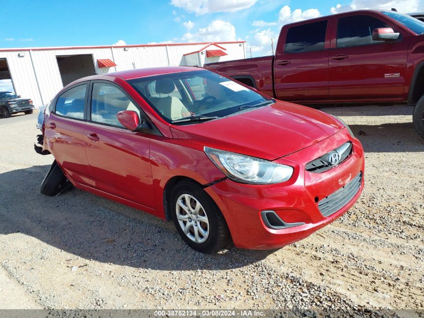 2013 Hyundai Accent Gls VIN: KMHCT4AEXDU560947 Lot: 38752134