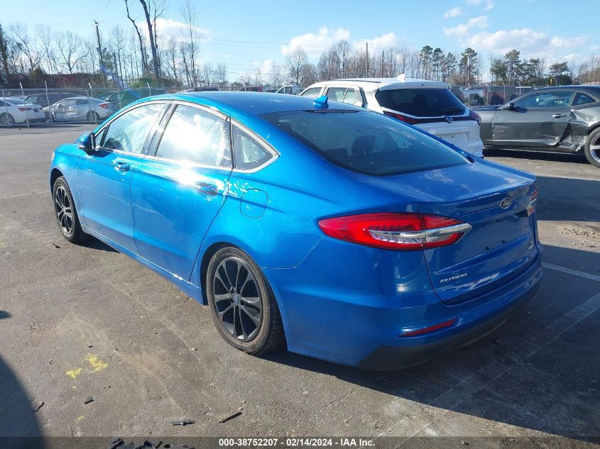 2020 Ford Fusion Se VIN: 3FA6P0HD1LR231058 Lot: 38752207