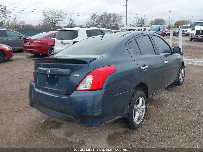 2017 Nissan Versa 1.6 Sv VIN: 3N1CN7APXHL833194 Lot: 38752514