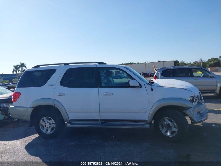 2004 Toyota Sequoia Sr5 V8 VIN: 5TDZT34A34S216057 Lot: 38752623