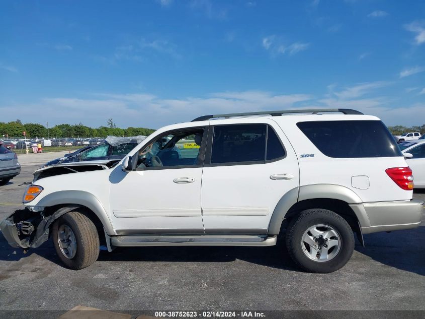 2004 Toyota Sequoia Sr5 V8 VIN: 5TDZT34A34S216057 Lot: 38752623