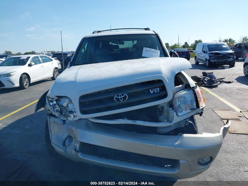 2004 Toyota Sequoia Sr5 V8 VIN: 5TDZT34A34S216057 Lot: 38752623