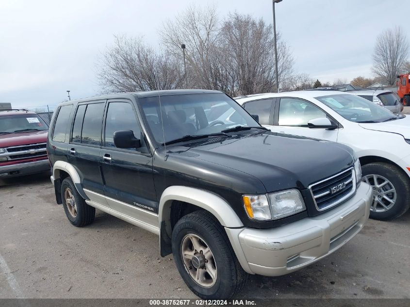 1999 Isuzu Trooper S VIN: JACDJ58X5X7919277 Lot: 38752677