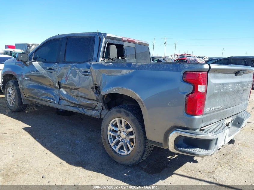 2020 CHEVROLET SILVERADO 1500 4WD  SHORT BED LT - 3GCUYDEDXLG212501