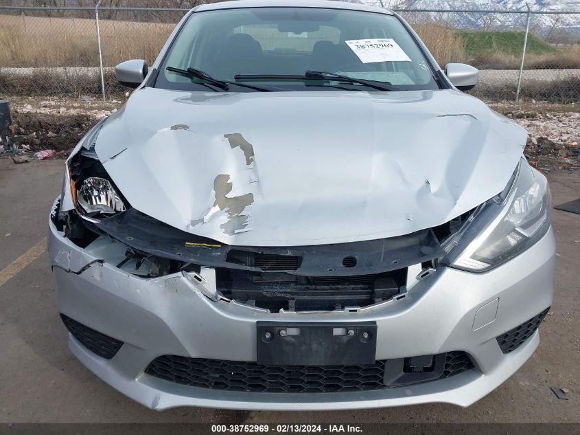 2018 Nissan Sentra Sv VIN: 3N1AB7AP0JL626027 Lot: 38752969