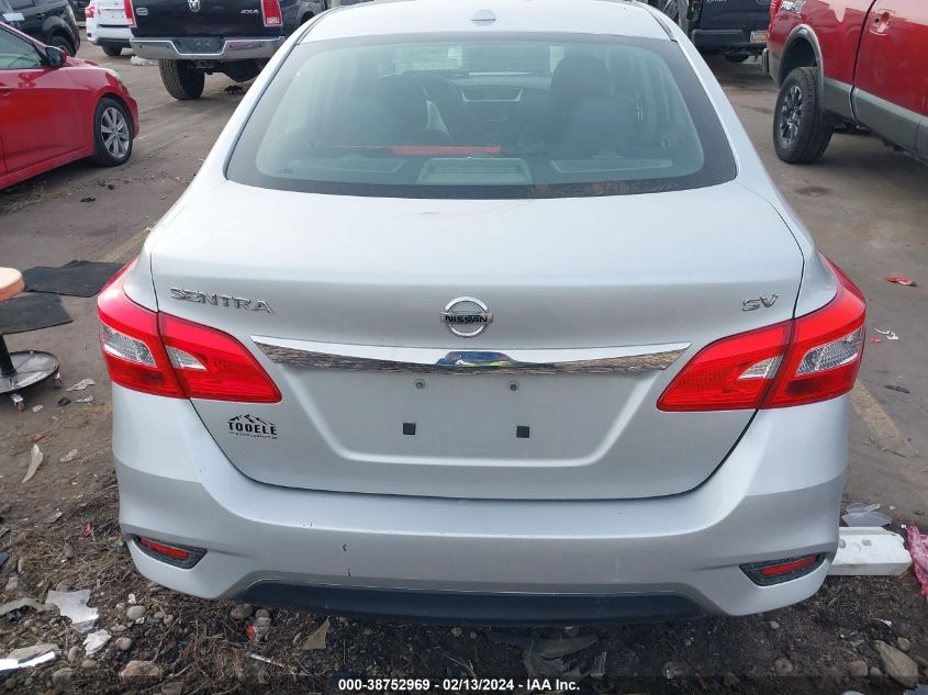 2018 Nissan Sentra Sv VIN: 3N1AB7AP0JL626027 Lot: 38752969