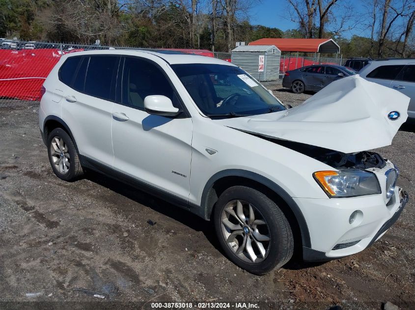 2013 BMW X3 XDRIVE28I - 5UXWX9C57D0D01390