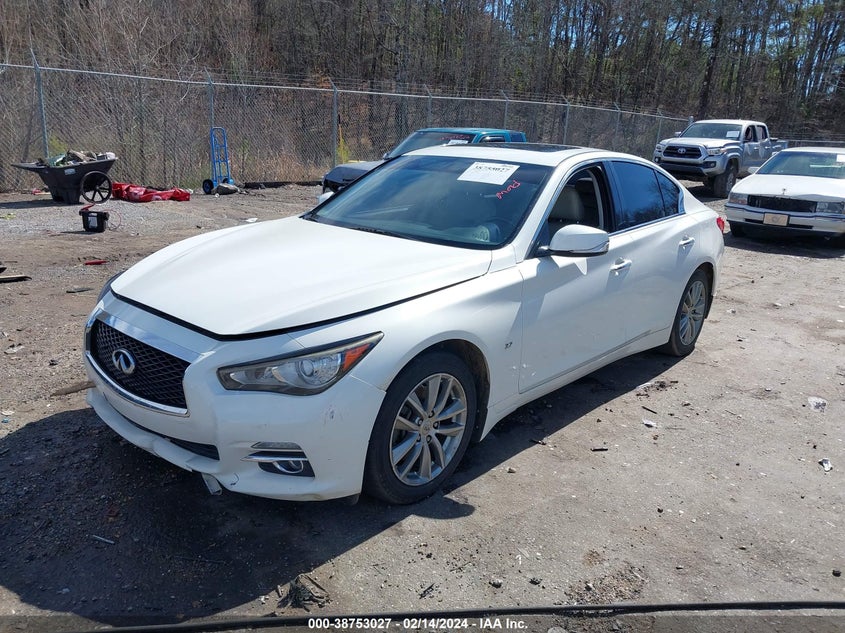 2014 INFINITI Q50 PREMIUM/SPORT - JN1BV7AP4EM690434