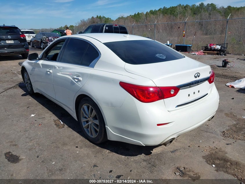 2014 INFINITI Q50 PREMIUM/SPORT - JN1BV7AP4EM690434