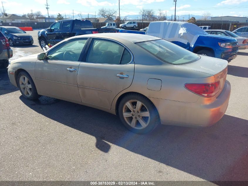 2005 Lexus Es 330 VIN: JTHBA30G555102519 Lot: 38753029