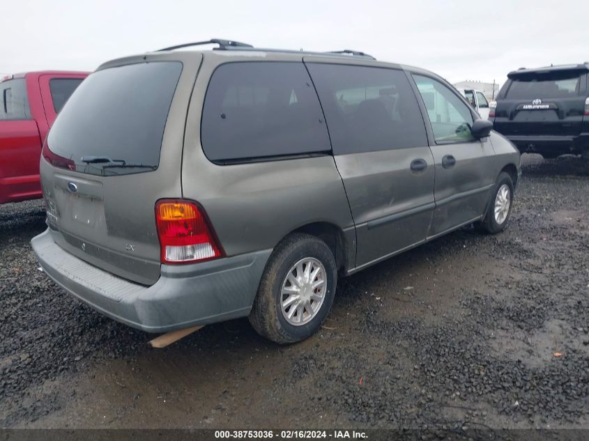 2000 Ford Windstar Lx VIN: 2FMDA5144YBA54288 Lot: 38753036