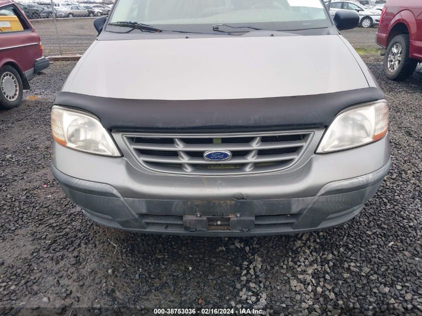 2000 Ford Windstar Lx VIN: 2FMDA5144YBA54288 Lot: 38753036