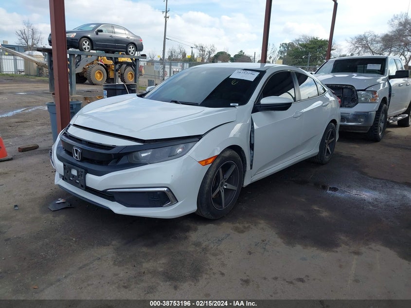 VIN 2HGFC2F6XKH606401 2019 HONDA CIVIC LX