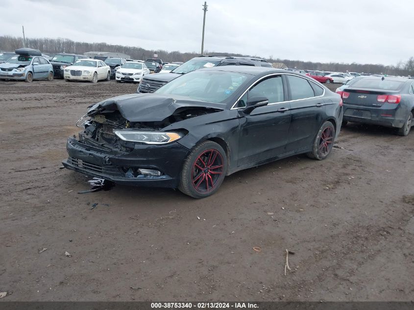 VIN 3FA6P0H99HR174059 2017 FORD FUSION no.2