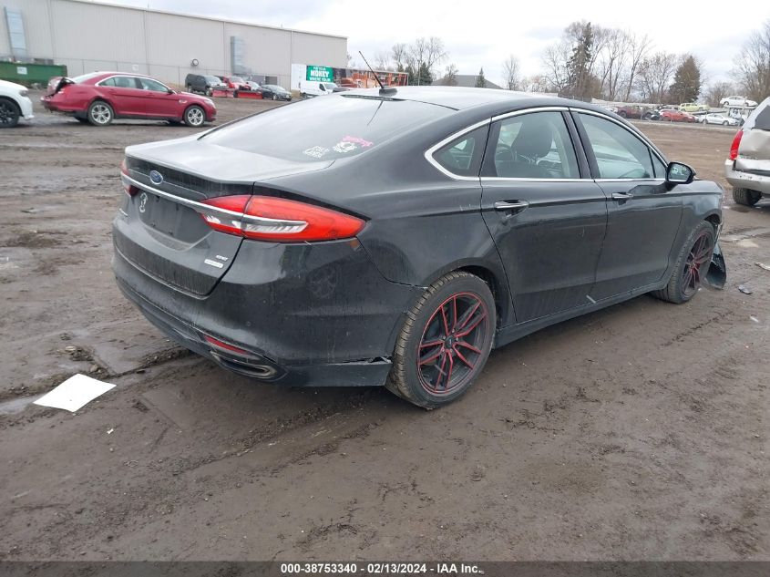 VIN 3FA6P0H99HR174059 2017 FORD FUSION no.4