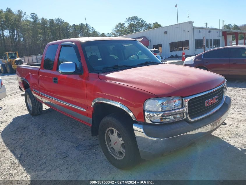 1999 GMC Sierra 1500 Sle VIN: 1GTEK19T6XE503015 Lot: 38753342