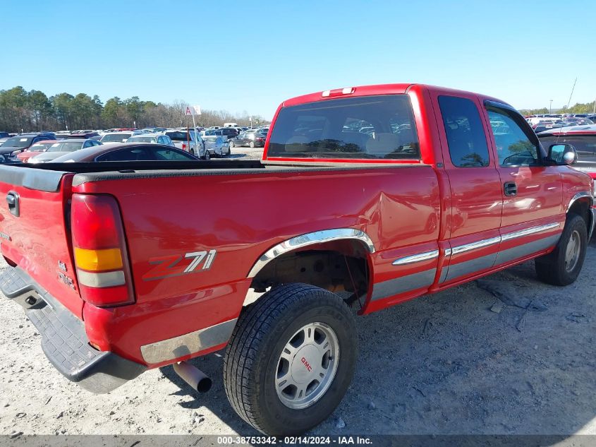 1999 GMC Sierra 1500 Sle VIN: 1GTEK19T6XE503015 Lot: 38753342