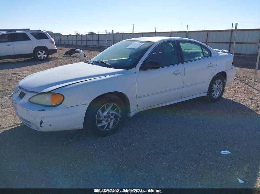 2004 Pontiac Grand Am Se1 VIN: 1G2NF52E94C251652 Lot: 38753452