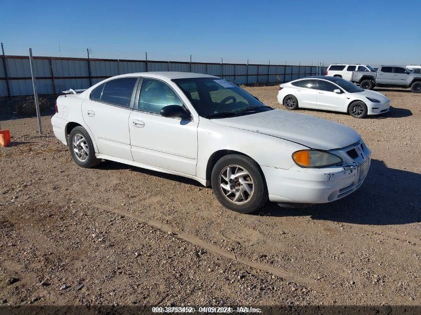 2004 Pontiac Grand Am Se1 VIN: 1G2NF52E94C251652 Lot: 38753452