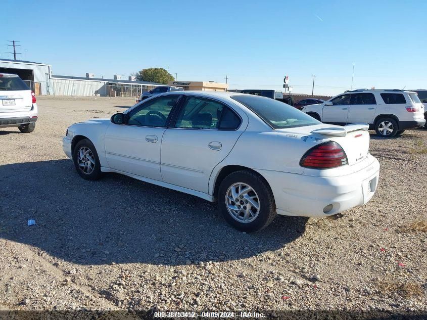 2004 Pontiac Grand Am Se1 VIN: 1G2NF52E94C251652 Lot: 38753452