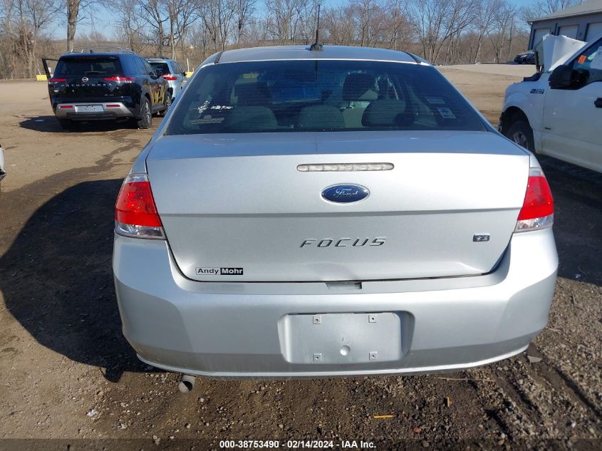 2010 Ford Focus Se VIN: 1FAHP3FN4AW136848 Lot: 38753490