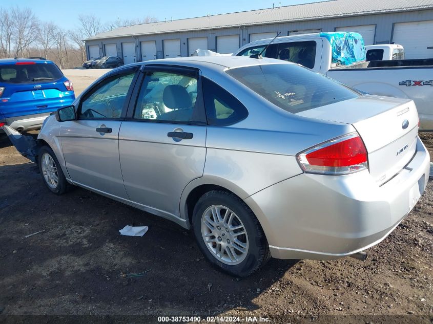 2010 Ford Focus Se VIN: 1FAHP3FN4AW136848 Lot: 38753490