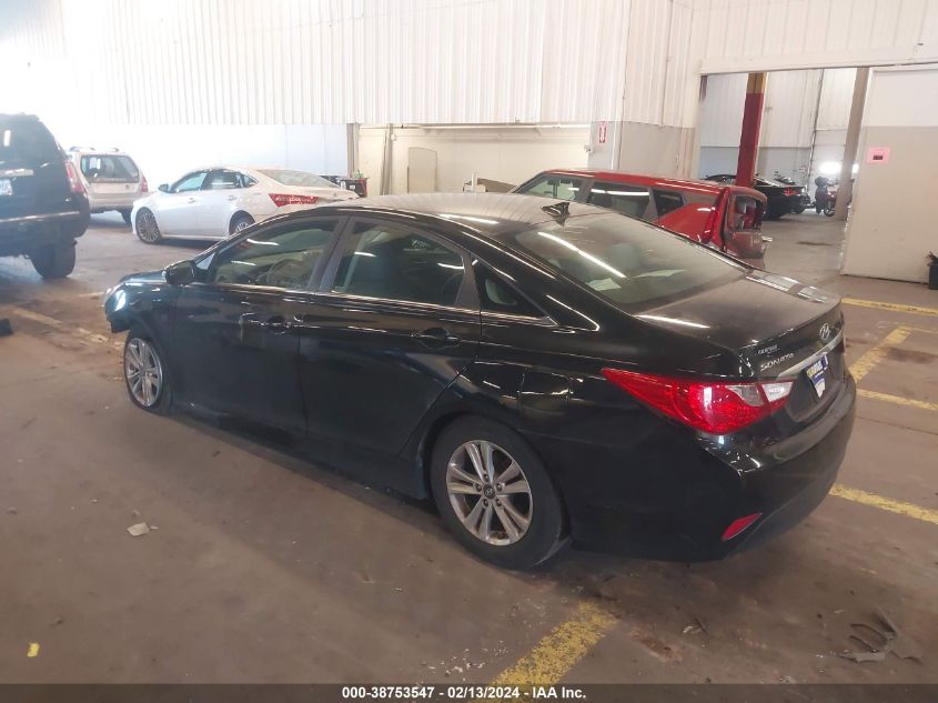 2014 Hyundai Sonata Gls VIN: 5NPEB4AC1EH876179 Lot: 39226064