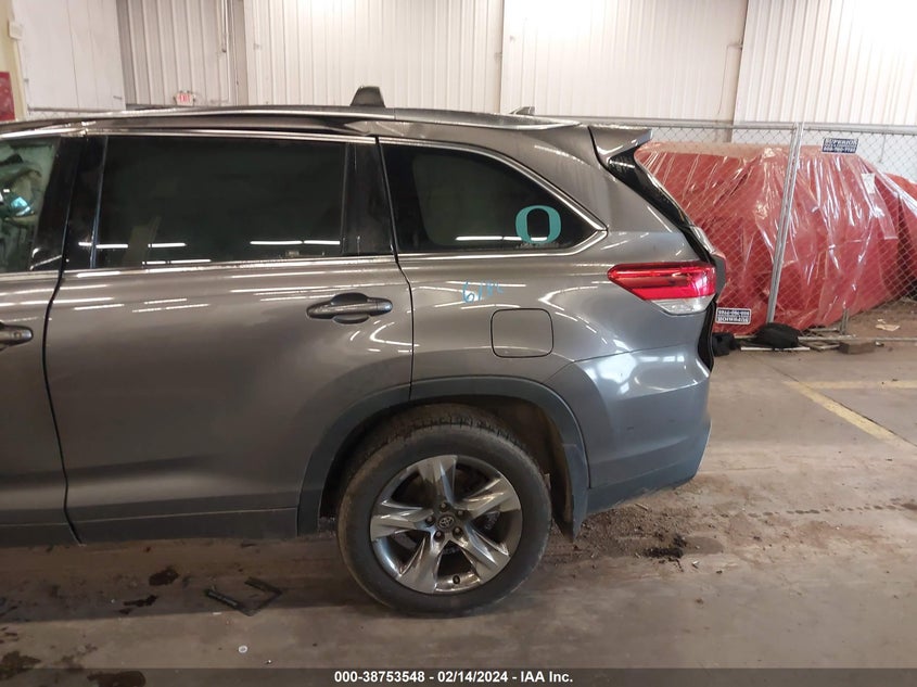 VIN 5TDDZRFH6HS457946 2017 TOYOTA HIGHLANDER LIMITED/LTD PLATINUM