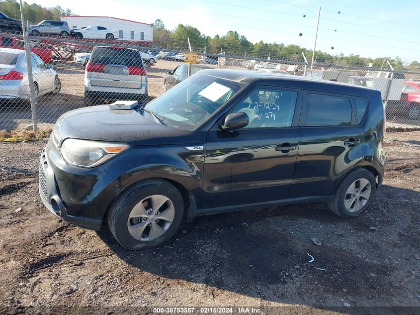 2016 KIA SOUL BASE - KNDJN2A25G7248117