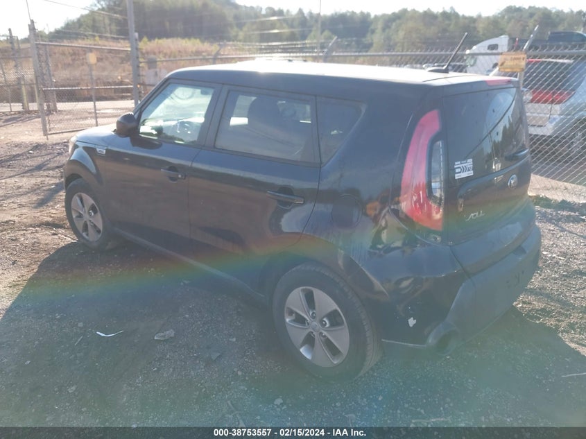 2016 KIA SOUL BASE - KNDJN2A25G7248117