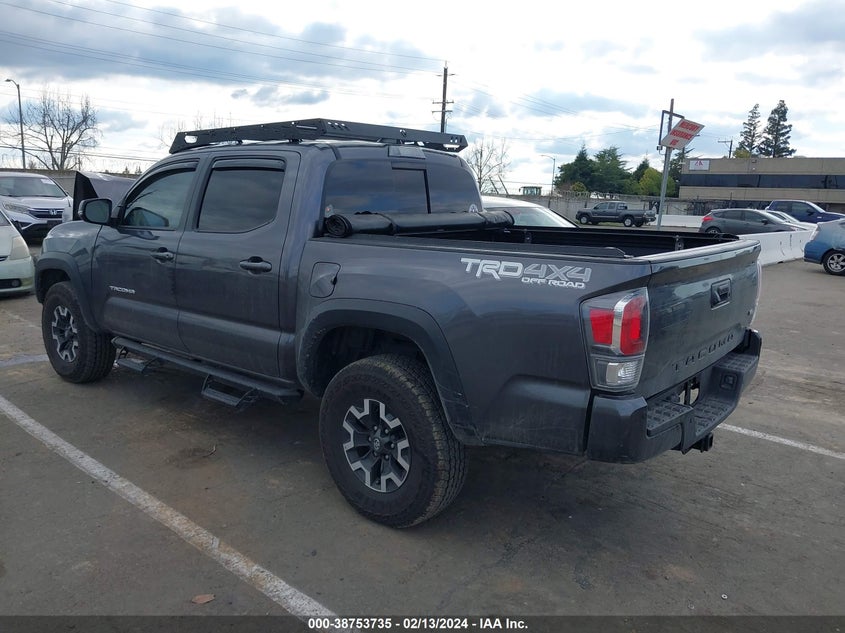 VIN 3TYCZ5AN3NT096743 2022 TOYOTA TACOMA TRD OFF ROAD