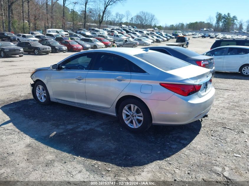 2013 Hyundai Sonata Gls VIN: 5NPEB4AC0DH696853 Lot: 38753741