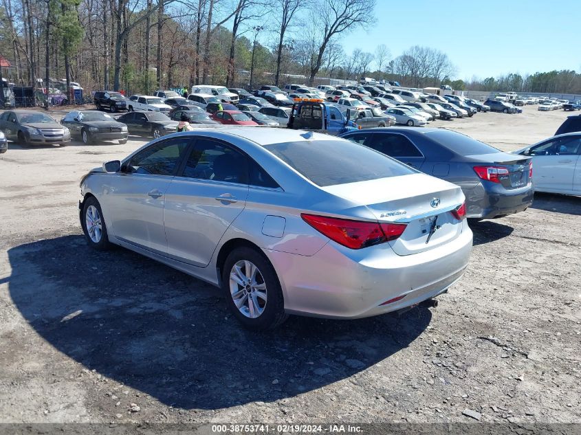 2013 Hyundai Sonata Gls VIN: 5NPEB4AC0DH696853 Lot: 38753741