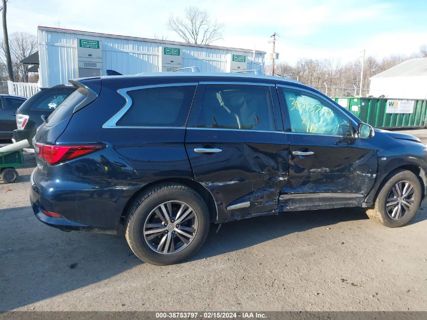 2019 Infiniti Qx60 Luxe VIN: 5N1DL0MMXKC523416 Lot: 38753797