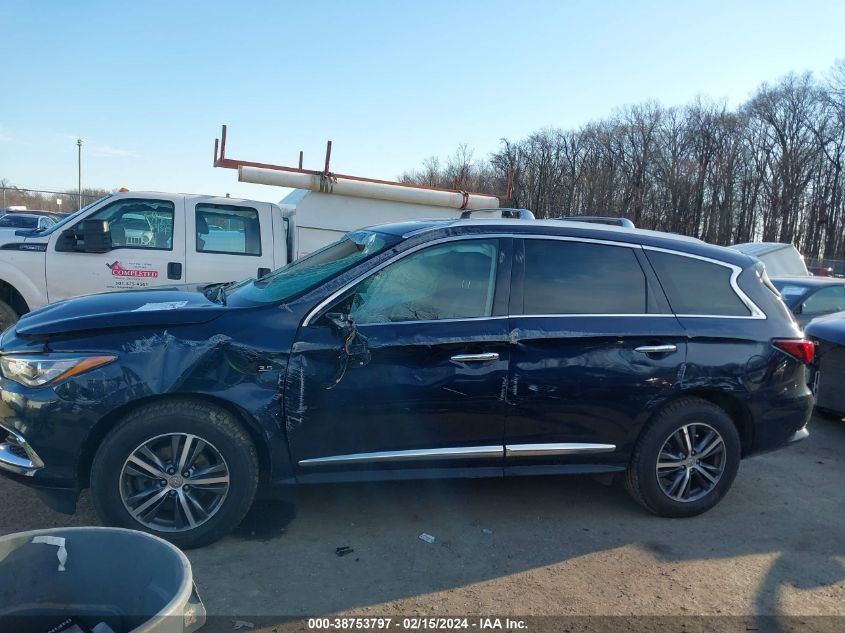 2019 Infiniti Qx60 Luxe VIN: 5N1DL0MMXKC523416 Lot: 38753797