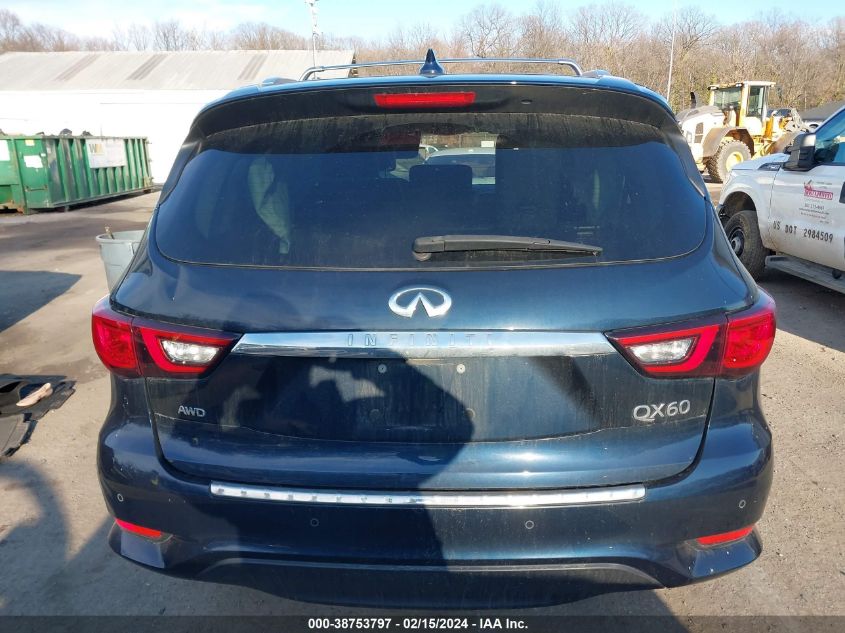 2019 Infiniti Qx60 Luxe VIN: 5N1DL0MMXKC523416 Lot: 38753797