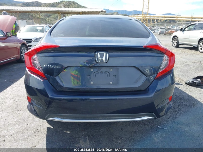 VIN 2HGFC2F61MH547287 2021 HONDA CIVIC LX