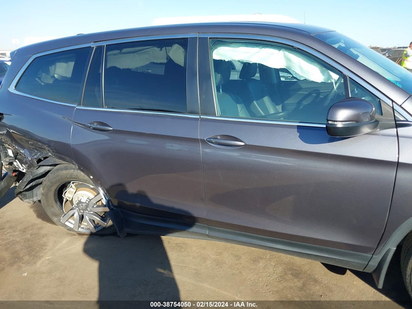 VIN 5FNYF5H58MB020096 2021 HONDA PILOT EXL